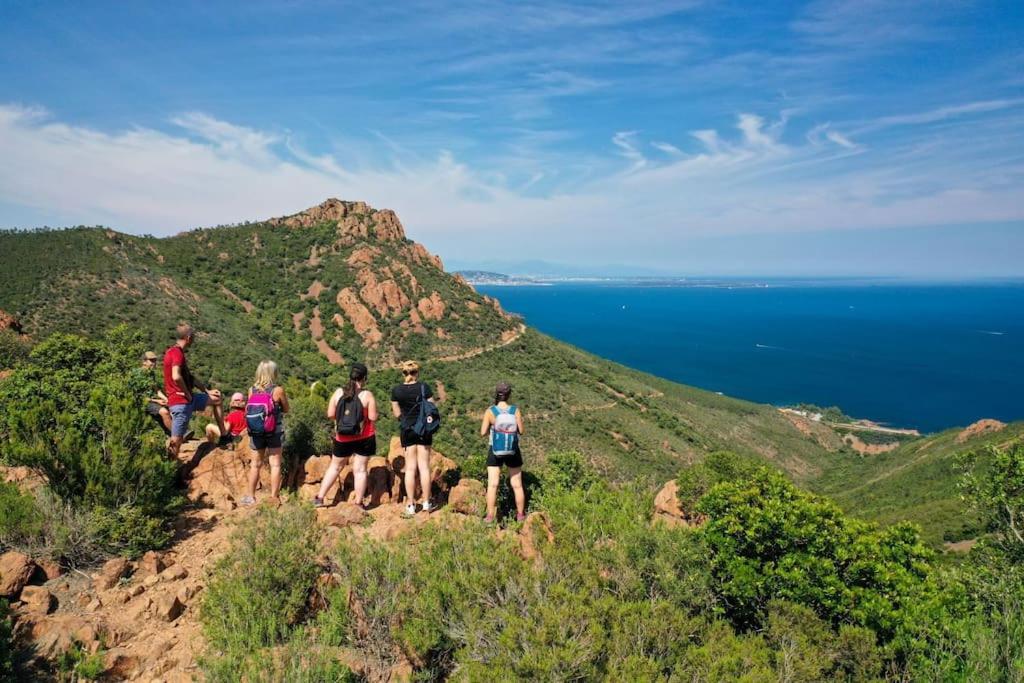 Dans Un Cadre D'Exception, Vue Mer Panoramique A Agay Cote D'Azur, Village Vacances Cap Esterel, T2 Avec Jardin, Golf, Climatisation, Wifi, 5 Piscines Saint-Raphael (Var) Exterior foto