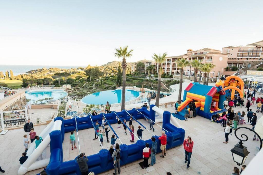 Dans Un Cadre D'Exception, Vue Mer Panoramique A Agay Cote D'Azur, Village Vacances Cap Esterel, T2 Avec Jardin, Golf, Climatisation, Wifi, 5 Piscines Saint-Raphael (Var) Exterior foto