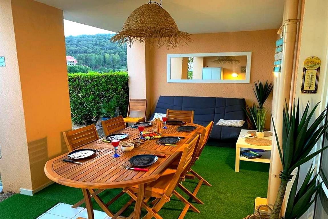 Dans Un Cadre D'Exception, Vue Mer Panoramique A Agay Cote D'Azur, Village Vacances Cap Esterel, T2 Avec Jardin, Golf, Climatisation, Wifi, 5 Piscines Saint-Raphael (Var) Exterior foto
