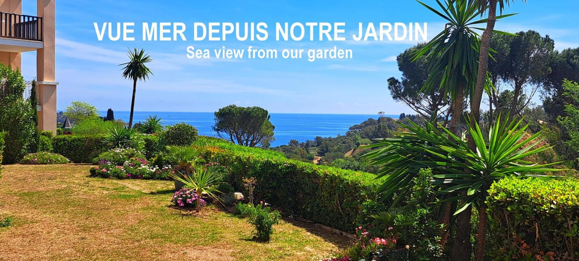 Dans Un Cadre D'Exception, Vue Mer Panoramique A Agay Cote D'Azur, Village Vacances Cap Esterel, T2 Avec Jardin, Golf, Climatisation, Wifi, 5 Piscines Saint-Raphael (Var) Exterior foto
