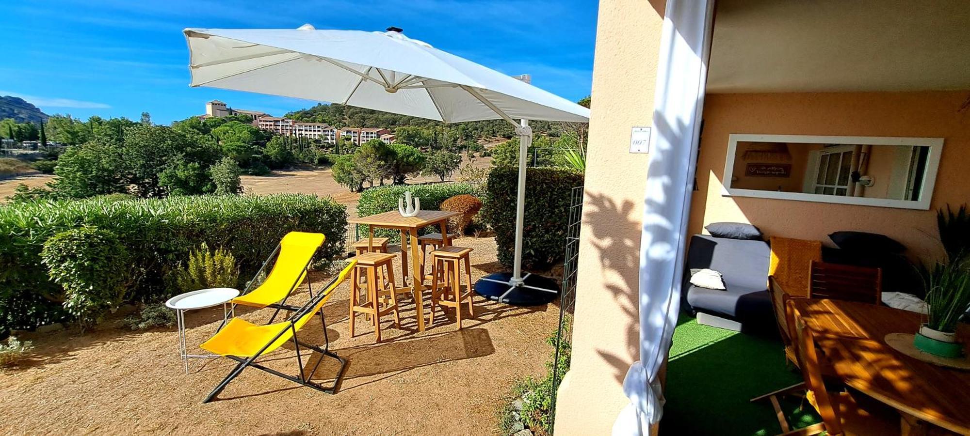 Dans Un Cadre D'Exception, Vue Mer Panoramique A Agay Cote D'Azur, Village Vacances Cap Esterel, T2 Avec Jardin, Golf, Climatisation, Wifi, 5 Piscines Saint-Raphael (Var) Exterior foto